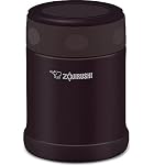 Zojirushi Stainless Steel Food Jar, Small Dark Brown