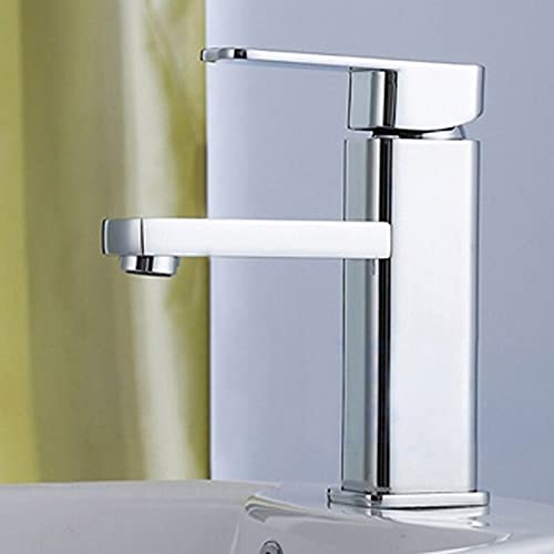 Amazon | 浴室のシンクの蛇口、浴室の蛇口クロームメッキ洗面器の