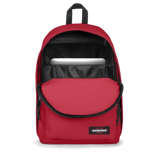 Image of EASTPAK Out Of Office - 31L Backpack with Dual Compartments, 14-inch Laptop Tablet Sleeve, Utility Pocket, Bottle Holder, Scarlet Red