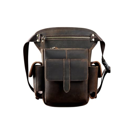 Single Shoulder Messenger Bag Multifunctional Heavy Duty Belt Fanny Pack Leg Bag Tablet Bag