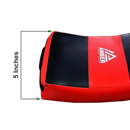 Amber Fight Gear Curved Body Punching Shield Striking Kick Shield for Boxing Punching Pad Muay Thai Training Foot Target Strike Body Shield, MMA, TKD, Martial Arts, Karate Workout 25”x16”x5” - Thumbnail 6