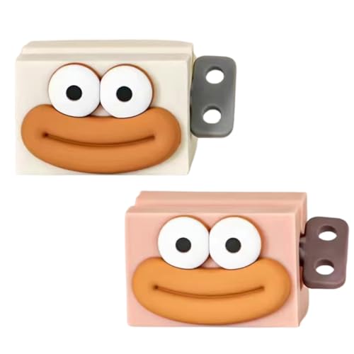 Presse Tube Dentifrice, 2 Pièces, Roulant Pivoter Distributeur de Dentifrice, Plastique Presse Tubes, Porte Tubes de Dentifrice, pour Salle de Bain, Cuisine,...