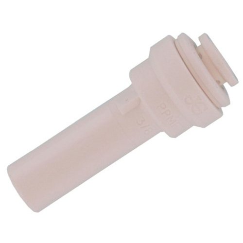 John Guest Speedfit 3-8 Inch OD x 1-4 Inch OD Reducer, Push to Connect Plastic Plumbing Fitting, PP061208WP
