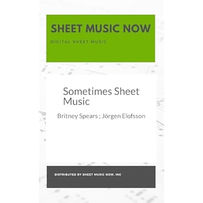 Sometimes Sheet Music