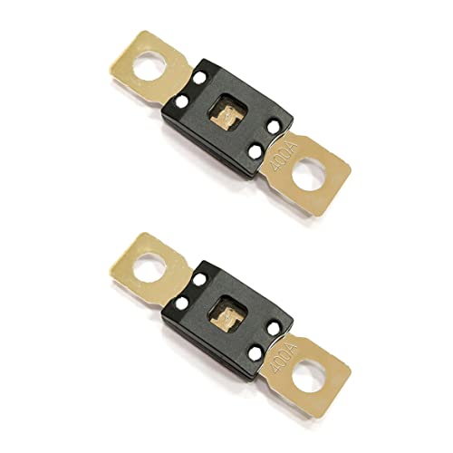 Parts PTT MEGA/AMG Fuse/Bolt Fuse 2 Pack 400 Amp 32V 298 Series Bolt Down High Current Stud Mount Fuse