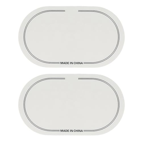 Musiin Drumhead Reinforcement Thin Film Version, Bass Drum Reinforcement Patch for Anti-wear Protection Drumhead to Prevent Breakage (Double pedal)