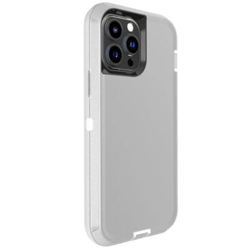 Coque de protection rigide iPhone 13 Pro Max antichoc couleur blanc cassé