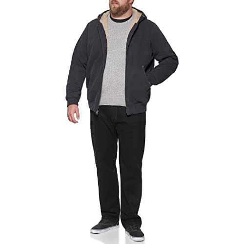 Image of Levi's Men's Workwear Cotton Canvas Hooded Bomber Jacket