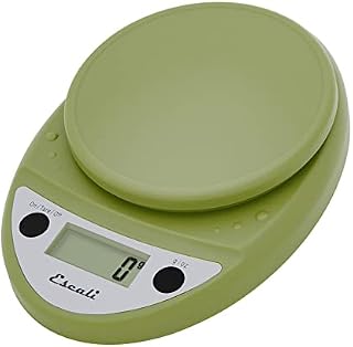 Escali P115C Primo kitchen scales digital - kitchen scales - scales kitchen office - baking - portion control - hobbies - herb scales household scales - 5 kg - black - 22 x 15 x 4 cm