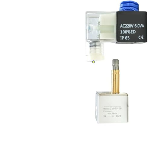 Électrovanne pneumatique 2V025-06 pour stopper les fuites air comprimé 1/8 - 5