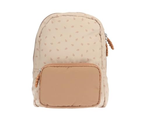 Tutete Mochila Infantil Acolchada Perfecta para Niños de 1 a 3 Años | Ultra Ligera y Cómoda | Impermeable, Duradera y Fácil de Limpiar | Mochila Ideal para Preescolar y Guardería | Leaves Sand