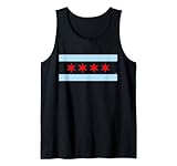 Chicago Flag Home Love Family Men Women Kids Toddler Youth Tank Top