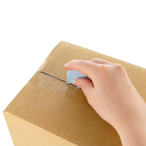 Abridor de 2 vías AKELKEY Sunstar azul, abre sobres y cajas sin dañar el interior 6