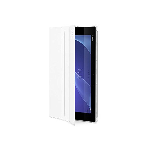 Sony SCR12   Funda para Tablet Xperia Z2, con función soporte, blanco