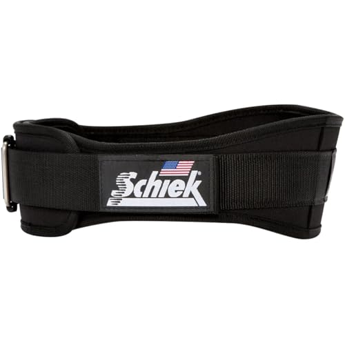 Schiek Sports Gewichthebergürtel, Nylon, Größe S, Schwarz Schiek Sports Gewichthebergürtel, Nylon, Größe S, Schwarz