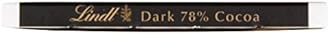 Lindt EXCELLENCE Dark 78% Cocoa Chocolate Bar - 100 g
