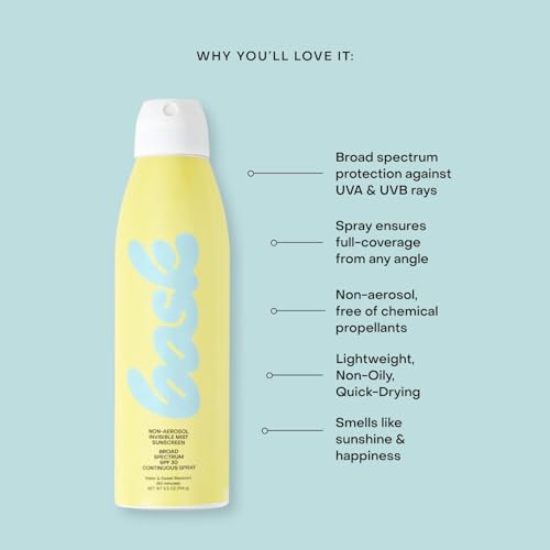 Bask Suncare SPF 30 Sunscreen Spray - Non-Aerosol, Broad Spectrum UVA/UVB Protection, Dermatologist Recommended, No White Cast, Lightweight & Fast-Absorbing, 5.5 oz - Image 5