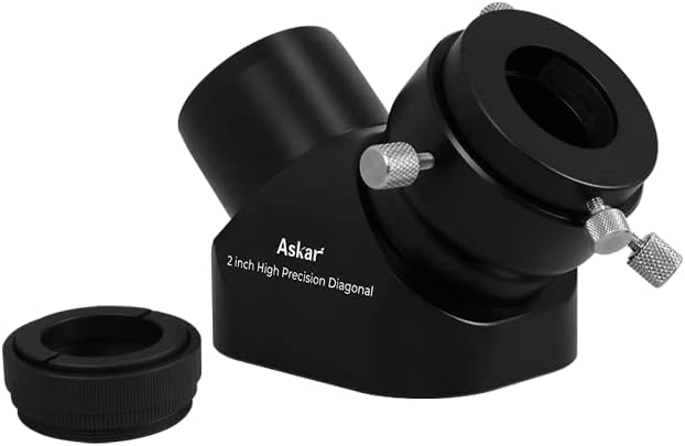Askar 2” Diagonal，Integrated Design，SCT Diagonal Adaptor，Dielectric Coating，2” high Precision Diagonal