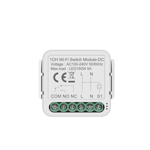 Interruptor inteligente WiFi con contacto seco 5A para control remoto de calderas