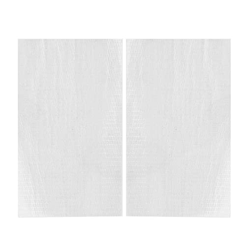 Image of Pack of 2 Piece Transparent Cricket Bat Sheets Clear Anti Scuff Sheet for Cricket Bat Protection