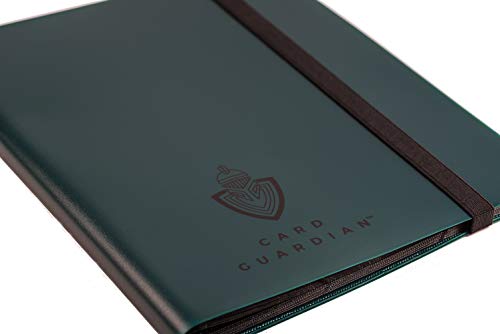 Card Guardian - 9 Pocket Green Trading Card Album 360 Side Loading Pocket Binder for Trading Card Games TCG - Thumbnail 2