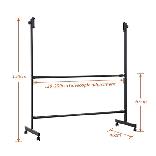 Support métallique pliable portable pour tableau d'affichage - 6