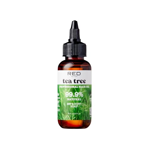 Red By Kiss Professional 99.9% Natural Hair Oil, Organic Vegan Oil Blend For Dry & Itchy Scalp Relief, Hydrating Biotin Infused, Nourish Add Shine & Smooth Hair cover