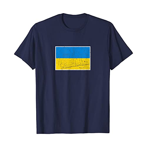 MRLION Ukraini Ukraine Map T-Shirt Homme,Marine Cover