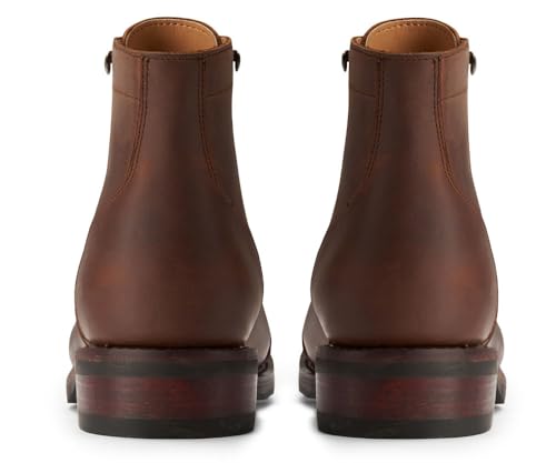 SUREWAY 6" Men's Lace Up Oxford Boots | Cap Toe,Full Genuine Leather Chukka Boots for Men,Classic Derby Style,Comfort Ankle Footwear(Office,Casual,Driving)4