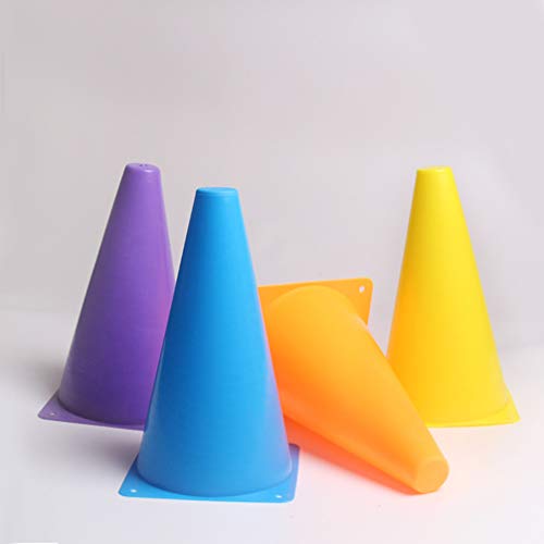 Marcador Cone de Plástico para Treinamento de Futebol BESPORTBLE, 6 peças, Balde de Cone de Campo de