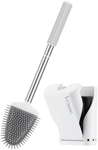 Beldray Klobürste Edelstahl - Mit Deckel & Randreiniger