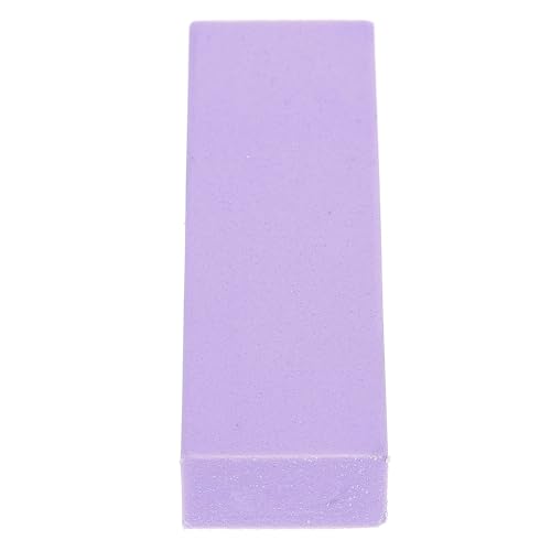 Homoyoyo Limpiador Quitamanchas para Baño y Cocina Bloque Abrasivo de Goma Morado 8Cm para Eliminar y Residuos Superficies de Acero Inoxidable