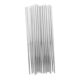 LIFKOME 12 Pares Palillos Chinos de Acero Inoxidable Antideslizantes Resistentes al Calor Reutilizables Aptos para Lavavajillas Cocina Hogar Restaurante Fiestas