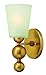 Hinkley 3440VS Transitional One Light Wall Sconce from Zelda Collection in Brass Finish, See Image