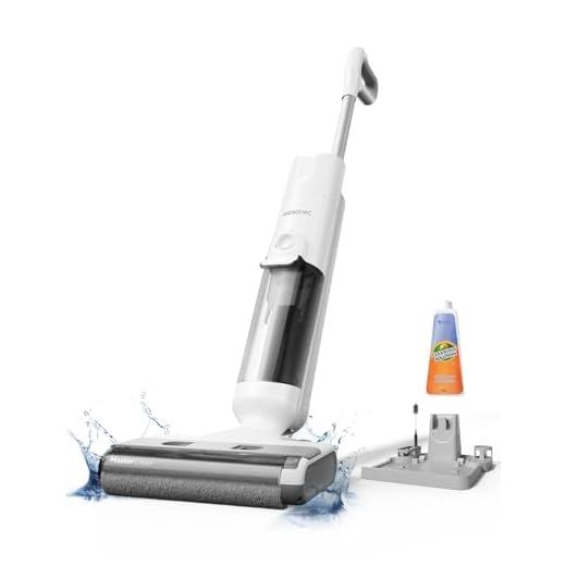 Proscenic F10 Pro Wet Dry Vacuum Cleaner Cordless and Vacuum Mop, 3-in-1 Vacuum/Mop/Wash & One-Button Auto Self-Cleaning for Hard Floors, High-Capacity Dual Tanks, Edge Clean, Ease of Use