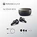Motorola Sound Moto Buds 600 ANC - Active Noise Cancelling Wireless Earbuds, IPX5 Water-Proof, Snapdragon Sound & ENC, Apple & Android Compatible - Black