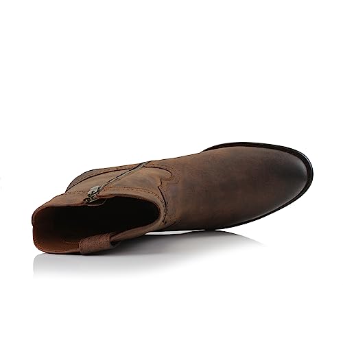 Image of Ferro Aldo Men's Western Boot Collection | Casual & Dress Ankle Boots in Cowboy, Chelsea, & Biker Styles for Men