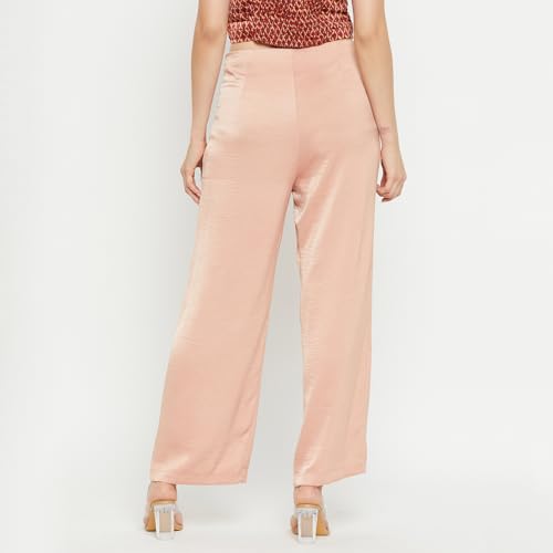 Image of Madame Women Solid Trousers