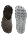 ADDA (LABEL) TM-STORM || Durable & Comfortable || EVA Sole || Lightweight || Fashionable || Super Soft || Outdoor Slipper || Clogs For Men, 9 UK, Brown gallery image