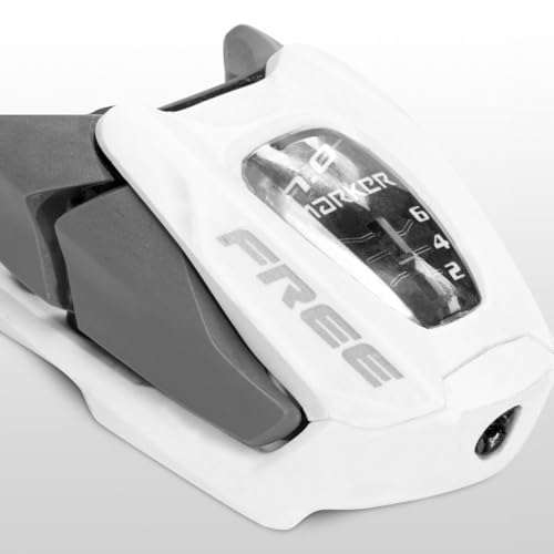 Marker 2021 Free 7 White/Silver B95 Ski Bindings