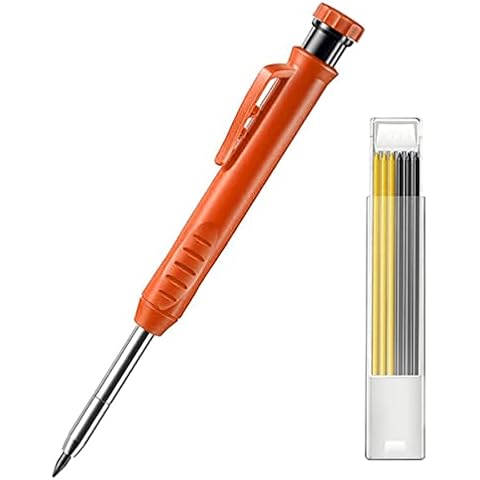 Deep Hole Carpenter Pencil Solid Work Pencil Set Cover
