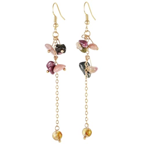 Boucles d'oreilles en cristal naturel faites main bijoux artisanaux d'exception