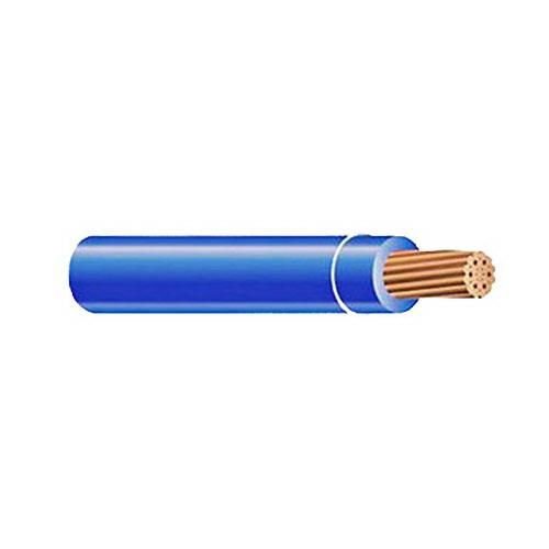 WCU-THHN-10-CU-STRANDED-BLUE-500 Stranded Copper THHN Cable 10 AWG 500 ft Spool Blue