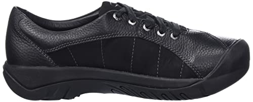 KEEN Presidio Zapato para Mujer, Negro/Magneto, 5 US