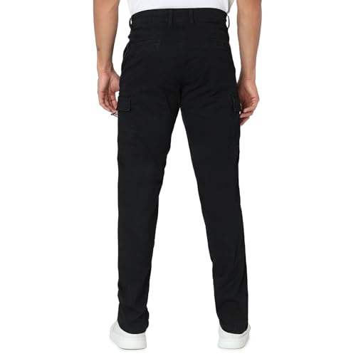 Image of Spykar Men's Regular Cargo Pants