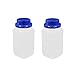 Aexit 2 Pcs Bottles & Jars 650ml Plastic Square Wide Mouth Chemical Sample Reagent Centrifuge Bottles Bottle Thickening