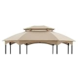 Garden Winds Manhattan Gazebo Standard 350 - Toldo de Repuesto, Color Beige