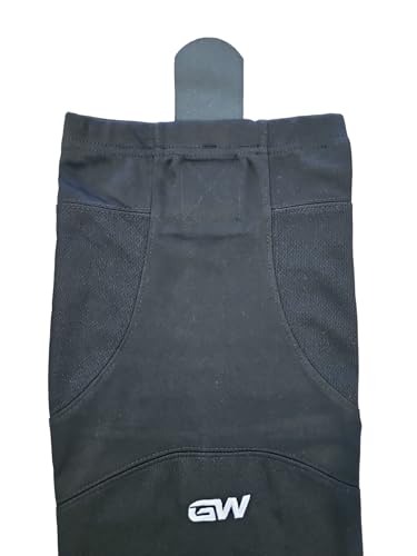 Image of GameWear SK6500 Pro Series Hockey Socks, Textured Polyester, Single-Tone Design, Black