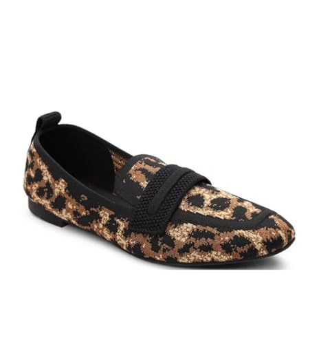 Image of Sanctuary Women's Blast Knit Loafer Flats-Comfortable, Stylish Shoes with Flexible Sole and Breathable Fabric