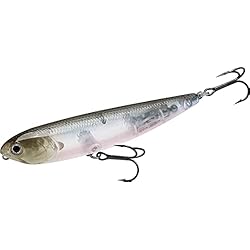 Señuelo Sammy Lucky Craft Señuelo de Pesca Sammy 100 Cebo de Agua, Ghost Minnow, 4 Pulgadas (98,5 mm)
